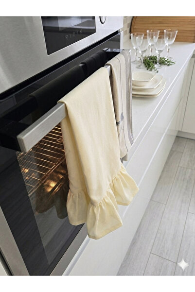 Angels' Collection Oven Cover - with Ruffles and Liquid Repellent Feature