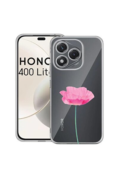 bestcase Husa pentru Honor 400 Lite 5G, BestCase¬Æ Clear Silicon 2MM, Rose - ...