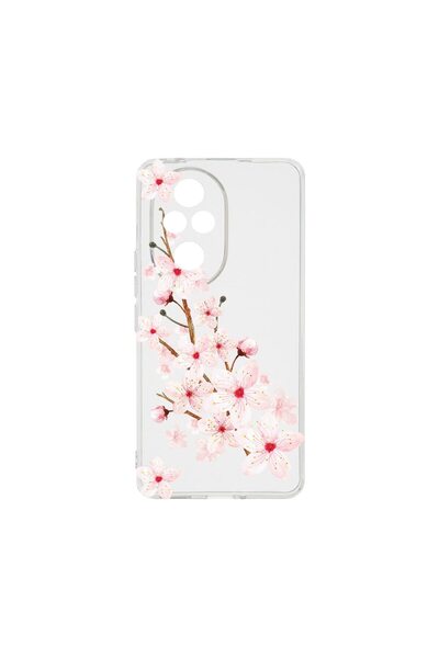 bestcase ¬Æ Husa Clear Silicon 2MM, Compatibila Cu Honor 200, Spring Flower, ...