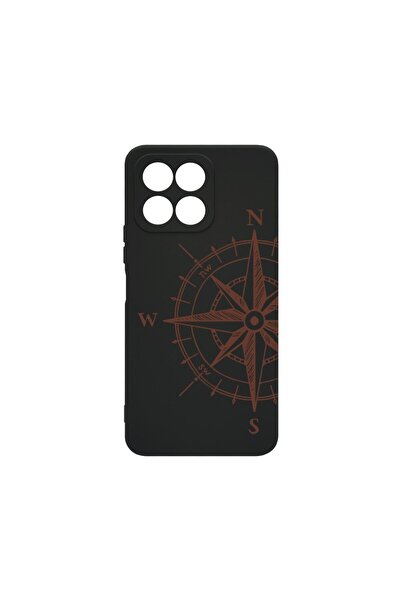 bestcase Тънък силиконов калъф 0.8ММ, съвместим с Honor X8 5G, Компас, Устойч...