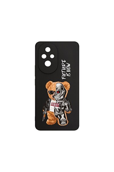 bestcase Калъф за Honor 200 Pro, BestCase® Тънък силиконов 0.8ММ, Част робот,...