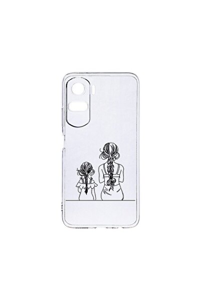 bestcase Διαφανής Θήκη Σιλικόνης 2MM, Συμβατή με Honor 90 Lite 5G, Μαμά και Κ...