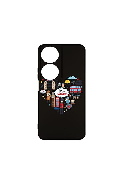 bestcase Θήκη BestCase® Premium Σιλικόνης, Συμβατή με Honor X7b, Αγαπώ τη Λον...