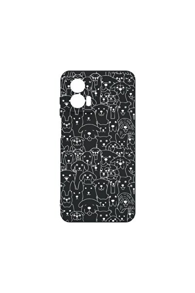 bestcase Тънък силиконов калъф 0.8ММ, съвместим с Motorola Moto G85, Маргарит...