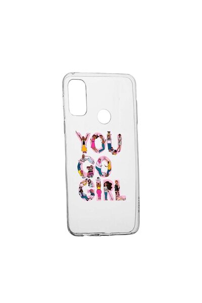 bestcase Θήκη Σιλικόνης Girl Power, Συμβατή με Oppo A15s, ανθεκτική στη φθορά...
