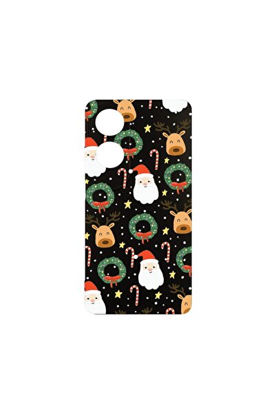 bestcase Slim SIlicon 0.8MM Case, Compatible with OPPO A60, Xmas, Camera Prot...