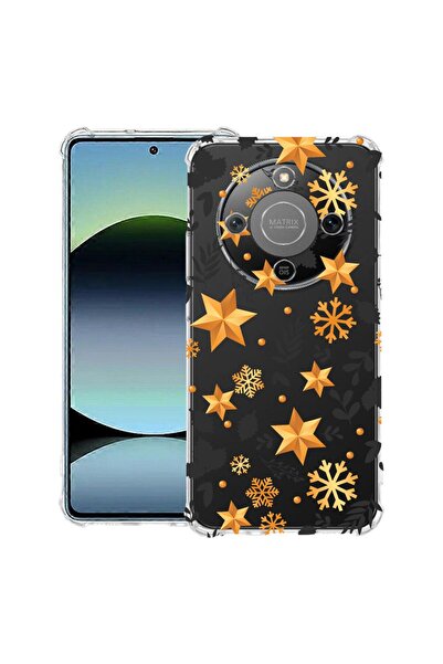 bestcase Αντικραδασμική Θήκη 1.5mm Συμβατή με Honor Magic8 Lite, με Σχέδιο Χρ...