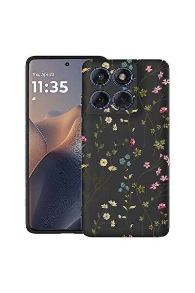 bestcase ¬Æ Husa TPU Ultra Slim Compatibila cu Motorola Moto G86 Power, Flora...