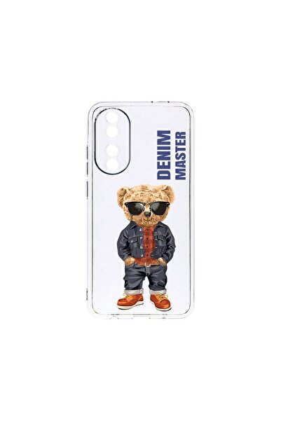 bestcase Прозрачен силиконов калъф 2ММ, съвместим с Honor 90 5G, Деним Мастър...