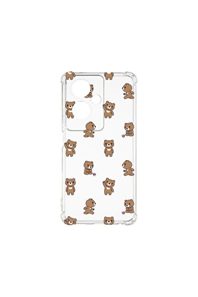 bestcase ¬Æ Husa Anti Shock 1.5MM, Compatibila Cu OPPO Reno 11F, Teddy Bear P...