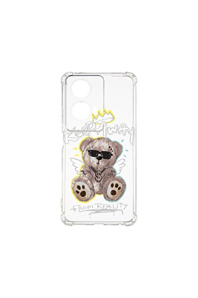 bestcase Калъф за Motorola Moto G35, BestCase® Anti Shock 1.5MM, Мотив  "Мече...