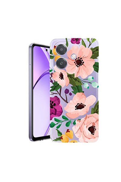 bestcase Husa pentru OPPO A40 / A40M, BestCase¬Æ Clear Silicon 2MM, Pastel Fl...