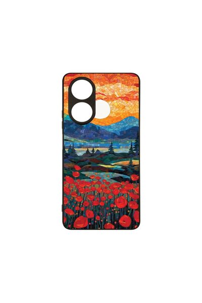 bestcase Husa BestCase¬Æ MaxSafe, Compatibila Cu OPPO A78 4G, Poppies in Suns...