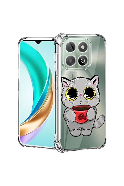 bestcase ¬Æ Husa compatibila Honor X8C, Anti Shock 1.5MM, Sweet Cat, Protecti...