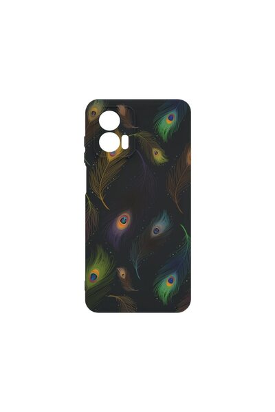 bestcase ¬Æ Husa Slim SIlicon 0.8MM, Compatibila Cu Motorola Moto G85, Flower...