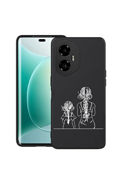 bestcase Θήκη για Honor 300 με σχέδιο Μαμάς και Κόρης, TPU Ματ Εξαιρετικά Λεπ...