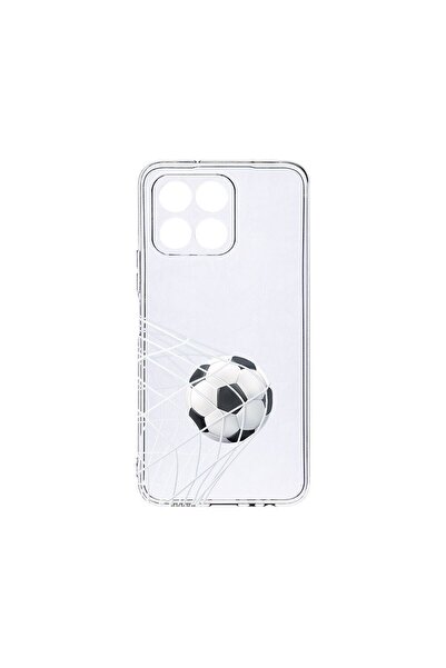 bestcase Διαφανής Θήκη Σιλικόνης, Συμβατή με Honor X8B, Ποδόσφαιρο - Γκο-γκολ...