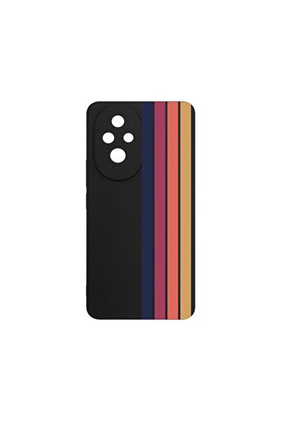 bestcase Husa pentru Honor 200 5G, BestCase¬Æ Slim SIlicon 0.8MM, Retro Lines...