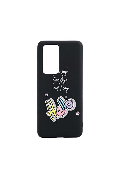 bestcase Θήκη σιλικόνης συμβατή με Huawei Nova 9, Πες Γεια, ανθεκτική στη φθο...