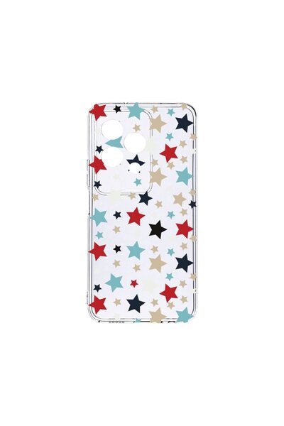 bestcase ¬Æ Husa Clear Silicon 2MM, Compatibila Cu Honor 200 Lite, Stars, Ant...