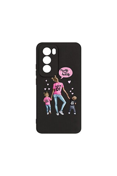 bestcase Θήκη Σιλικόνης Premium, Συμβατή με OPPO Reno12, Σχέδιο Μαμά Με Αγόρι...