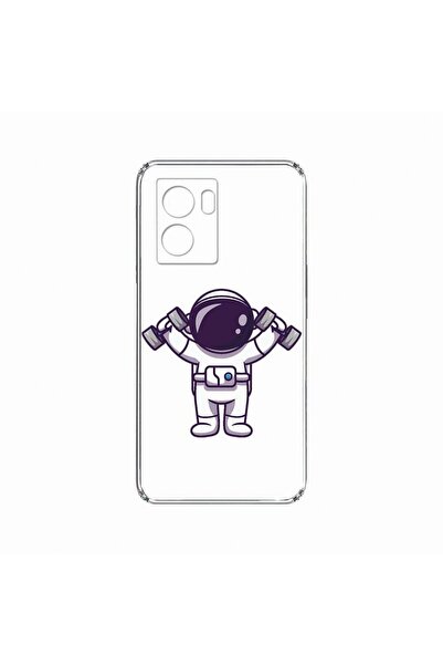 bestcase Husa BestCase¬Æ 2MM Slim Silicon, Compatibila cu OPPO A57s, Astronau...