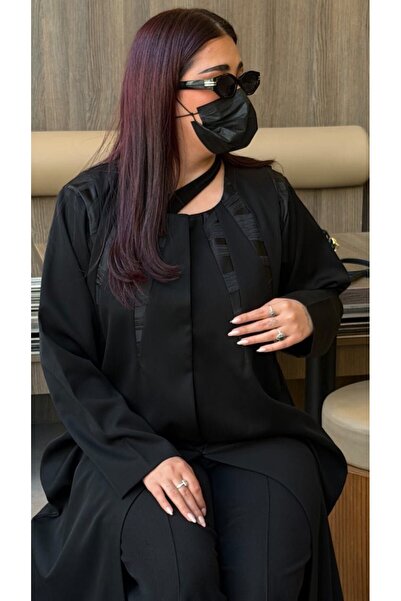 LUXURY Abaya عباية ميلا..قماش بليزر الاصلي بقصة نص كلوش