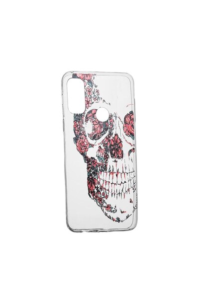 bestcase Husa Silicon Skull, Compatibila Cu Motorola Moto E40, rezistenta la ...