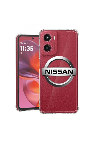 bestcase Съвместим калъф за Motorola Moto E15, Удароустойчив 1.5ММ, Нисан, За...