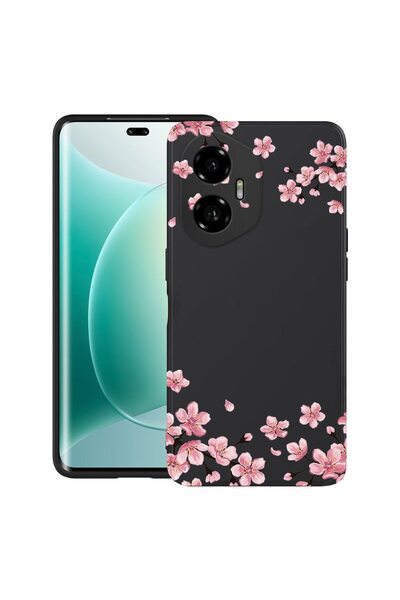 bestcase Θήκη για Honor 300 με παστέλ χρώματα - σχέδιο λουλουδιών, TPU Ματ Εξ...