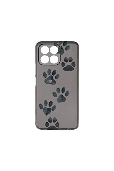 bestcase Графитен силиконов калъф 1.5ММ, съвместим с Honor X8 5G, с дизайн Ку...
