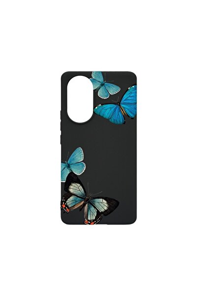 bestcase Λεπτή Θήκη Σιλικόνης 0.8MM, Συμβατή με Huawei Nova 9, Όμορφες Μπλε Π...