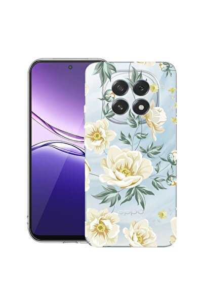 bestcase ¬Æ Husa pentru OPPO F29 Pro cu Design Flowers, Clear Slim Silicon, A...