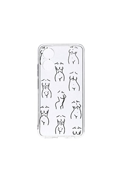 bestcase Διαφανής Θήκη Σιλικόνης 2MM, Συμβατή με OPPO A78 / A58 5G, Με σχέδιο...