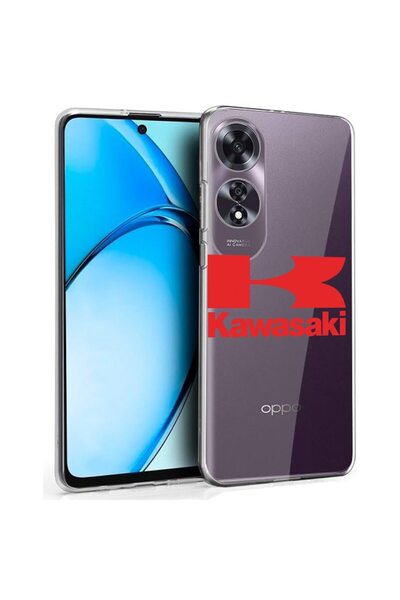 bestcase ¬Æ Husa pentru OPPO A60 4G, Clear Silicon 2MM, Kawasaki, Antisoc, Pr...