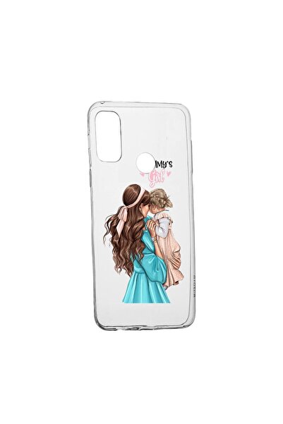 bestcase Husa Silicon Mommy's Girl, Compatibila Cu Motorola Moto E40, reziste...
