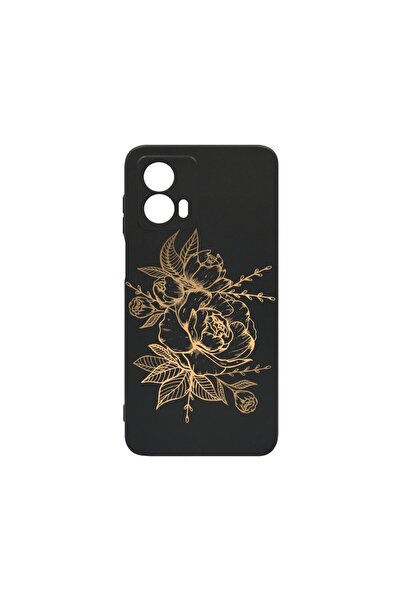 bestcase Θήκη Σιλικόνης Premium, Συμβατή με Motorola Moto G04, Χρυσό Ροζ, Λεπ...