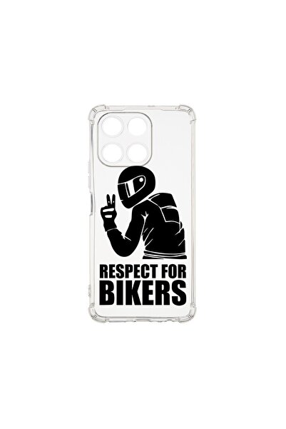 bestcase ¬Æ Husa pentru Honor 200 Smart, Anti Shock 1.5MM, Respect For Bikers...