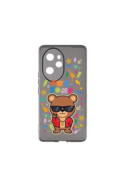 bestcase Графитен силиконов калъф 1.5ММ, съвместим с Honor 100 Pro, Страхотен...
