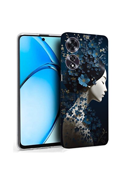 bestcase Husă pentru OPPO A60 4G, Silicon transparent 2MM, Design Fată reflec...