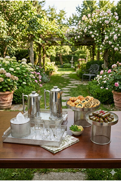 Generic A complete modern hospitality set – consisting of a tea and coffee th...