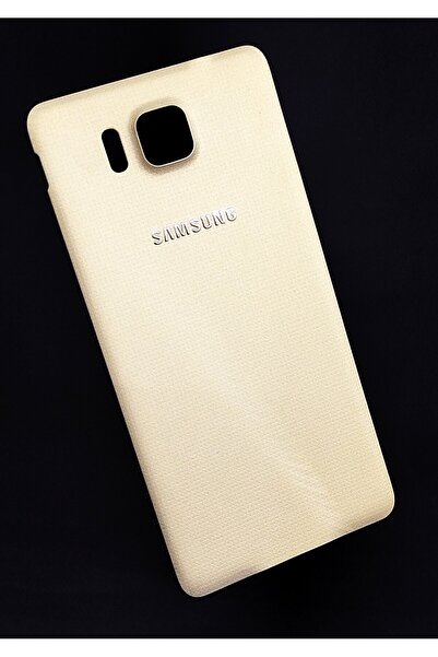 Samsung HAN Global Galaxy Alpha G850F Uyumlu Arka Kapak Pil Kapağı Beyaz