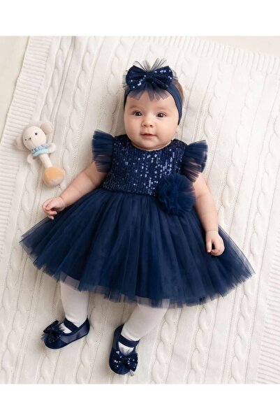 Pugi Baby Rose Sequined Mevlüt Set