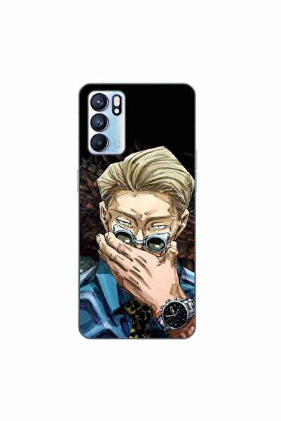 OEM Husa compatibila cu Oppo Reno6 5G Silicon Gel Tpu Model Jujutsu Kaisen Ke...