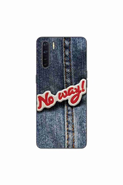 OEM Husa compatibila cu Oppo A91 Silicon Gel Tpu Model No Way Jeans