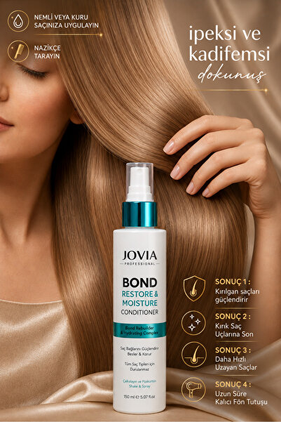 Jovia RESTORE & MOISTURE SPRAY 150 ML _Çift Fazlı Bakım Spreyi -Coconut Essense