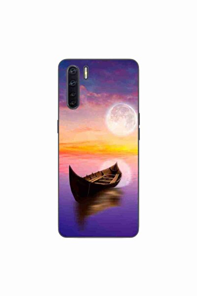 OEM Husa compatibila cu Oppo A91 Silicon Gel Tpu Model Moonlit Serenity