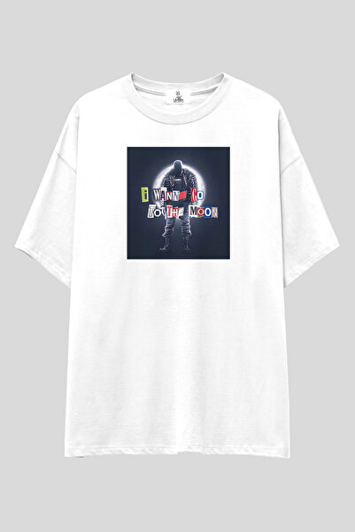 UmbraWear Kanye West T-Shirt |   Unisex 100% Cotton Black & White Printed Nic...