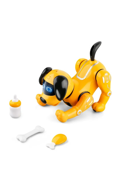 LUDIRO Câinele Robot Interactiv care Cântă, Dansează și Povestește 3+ Ani Gal...