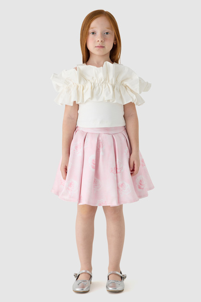 Tyess Girl White Blouse